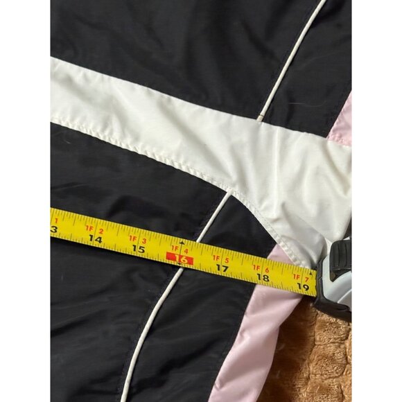 Columbia Youth Girls Insulated Winter Jacket Black Pink White Size 14/16 - Picture 10 of 15